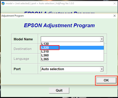Epson L220 Adjustment Program Free Download